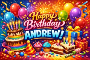 Happy Birthday Andrew